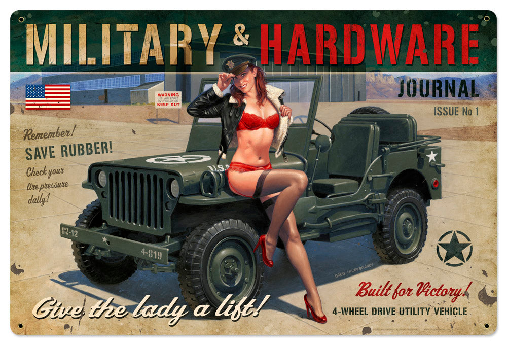Military Hardware 36 x 24