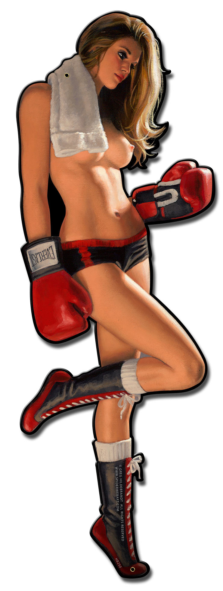 Boxing Girl 8 x 22