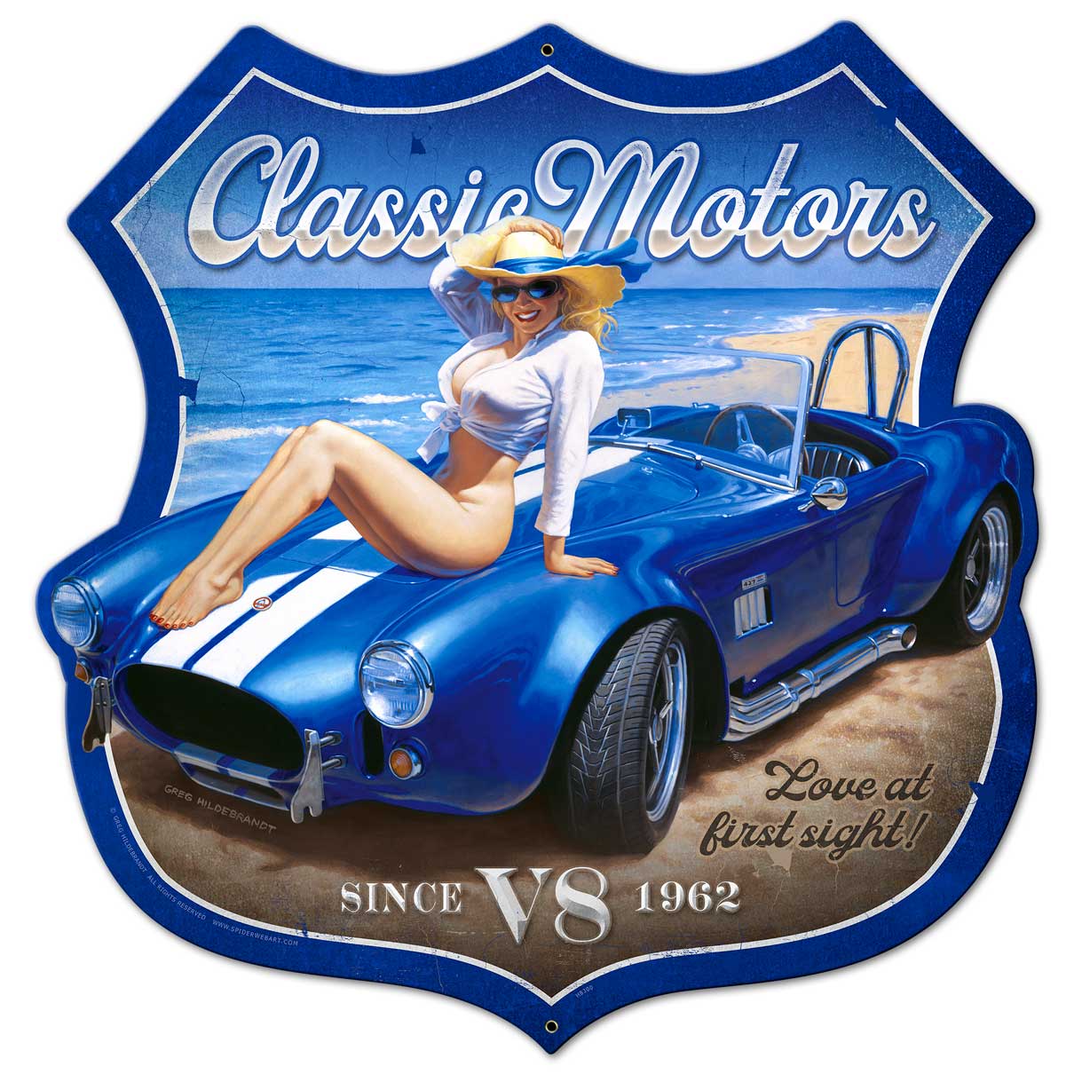Classic Motors Shield 26 x 27