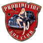 Prohibition Gun Club Shield 16 x 16