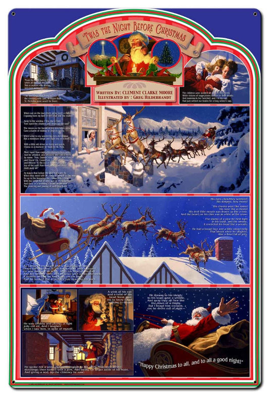 Twas The Night Before 24 x 36