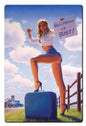 Blonde White And Blue 24 X 36 24 x 36