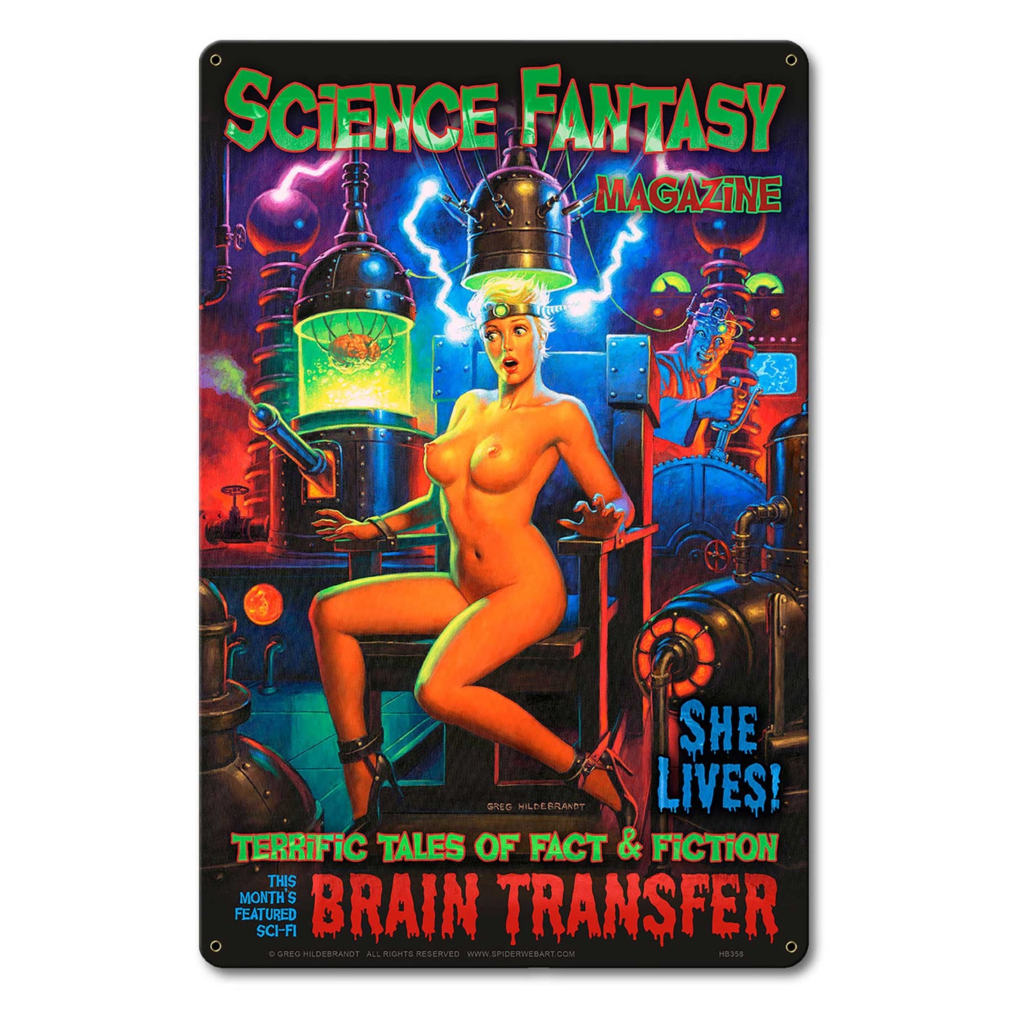Brain Transfer 12 x 18