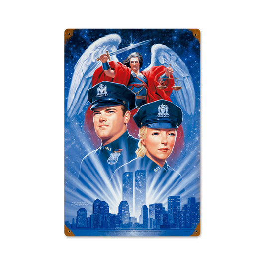New Yorks Finest 12 x 18