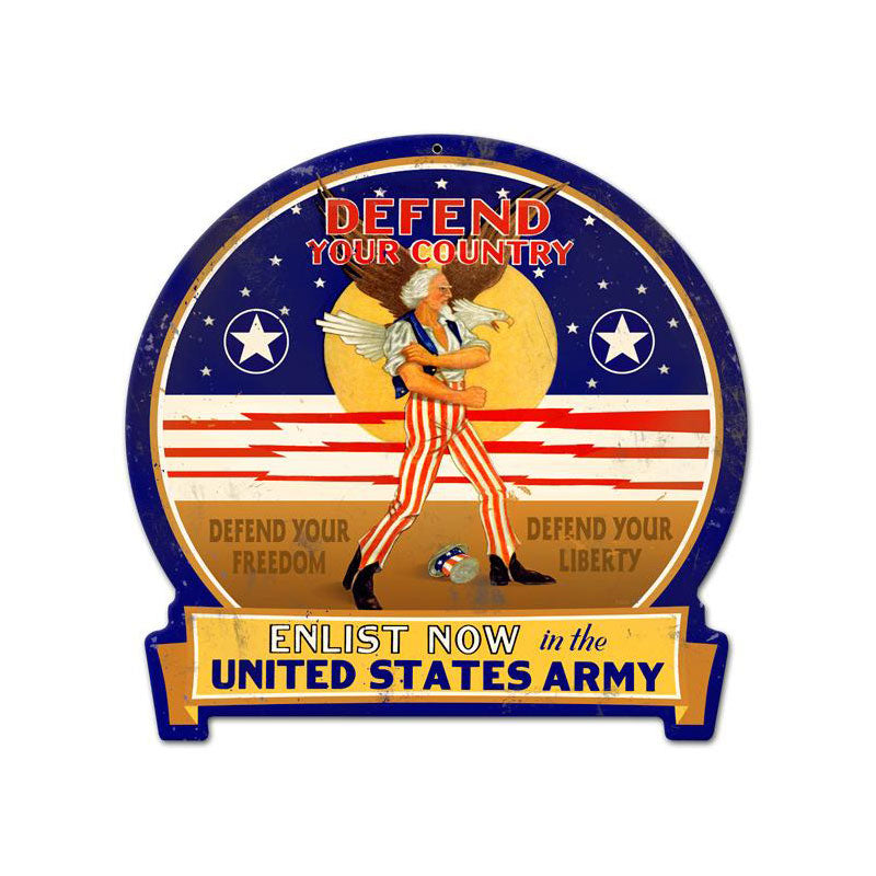 Defend Your Country 16 X 15