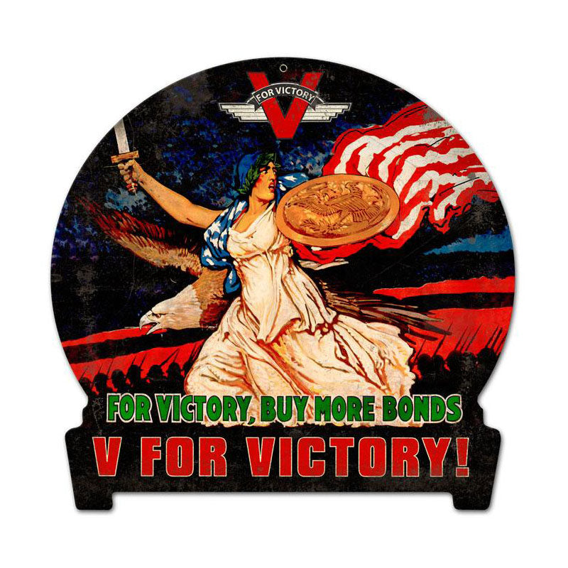 V For Victory 15 x 16
