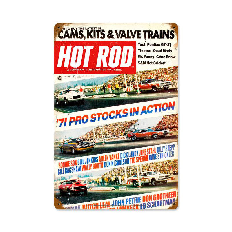 Pro Stocks (Jun. 1971) 12 x 18