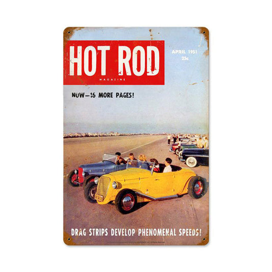 Drag Strips (Apr. 1951) 12 x 18