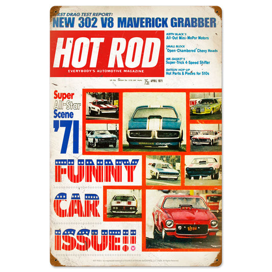 Funny Cars 16 x 24