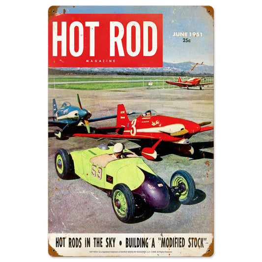 Hot Rods In The Sky 16 x 24