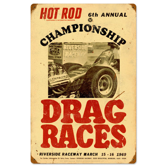 Championship Drag Races 16 x 24