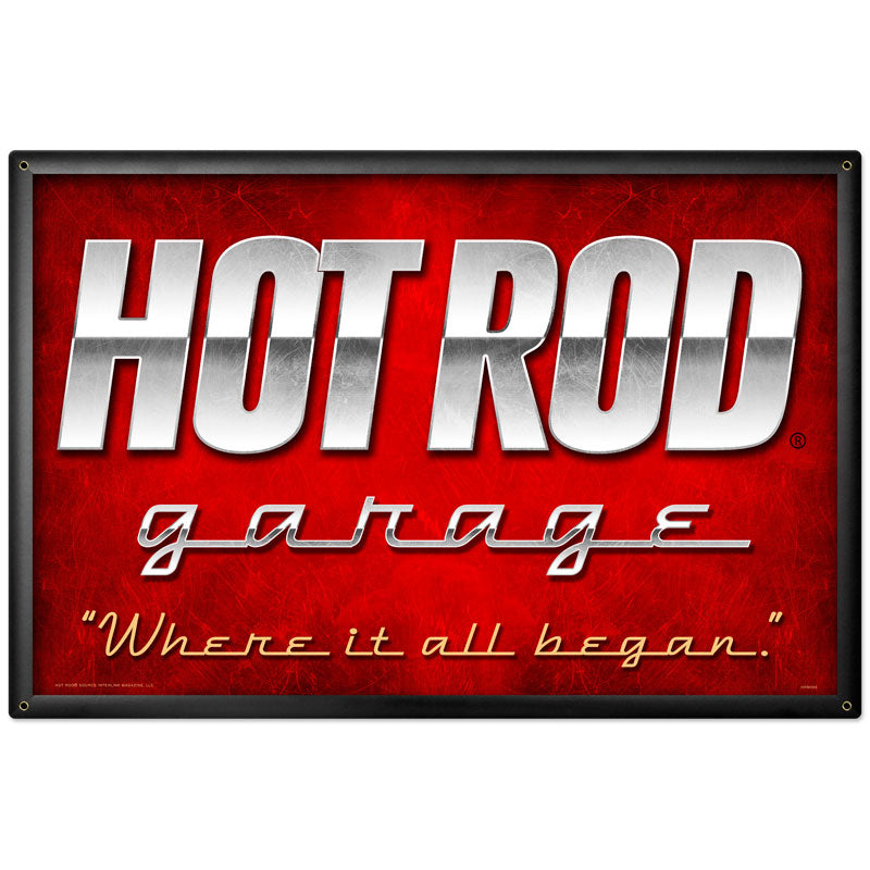 Hot Rod Garage 36 x 24