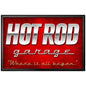 Hot Rod Garage 36 x 24
