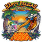 Happy Pelican Beach Bar 20 x 20