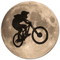 Ptsb117 Biker Over The Moon 14 X 14