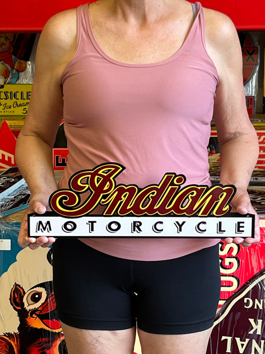 Indian Motorcycles Vintage Style Metal Sign