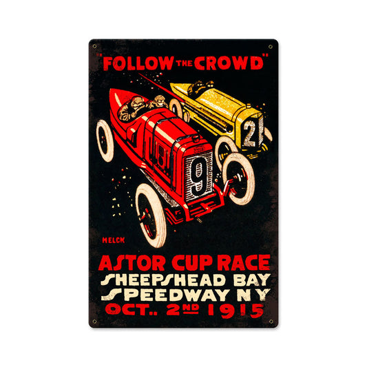 Follow The Crowd 12 x 18