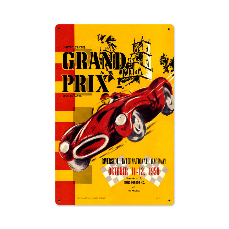 Riverside Grand Prix 12 x 18