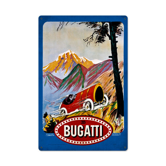 Bugatti Red 16 x 24