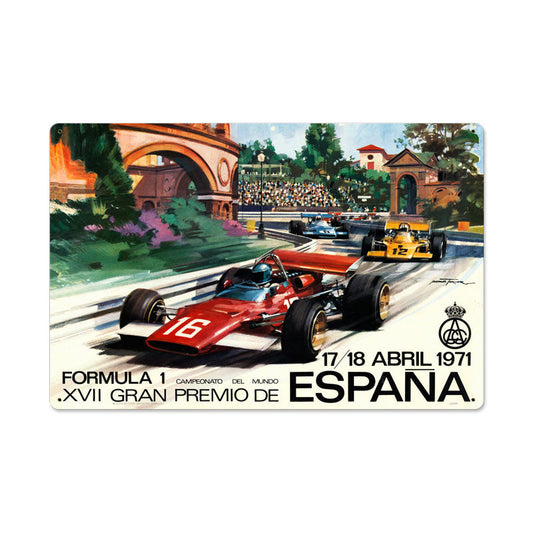 Spanish Formula One 24 x 16