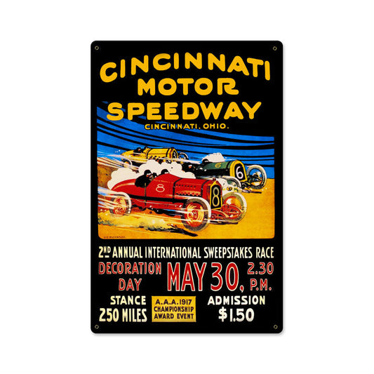 Cincinnati Motor Speedway 12 x 18