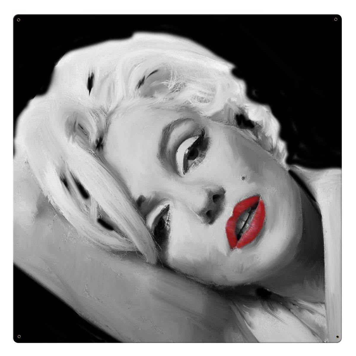 Marilyns Lips 24 x 24