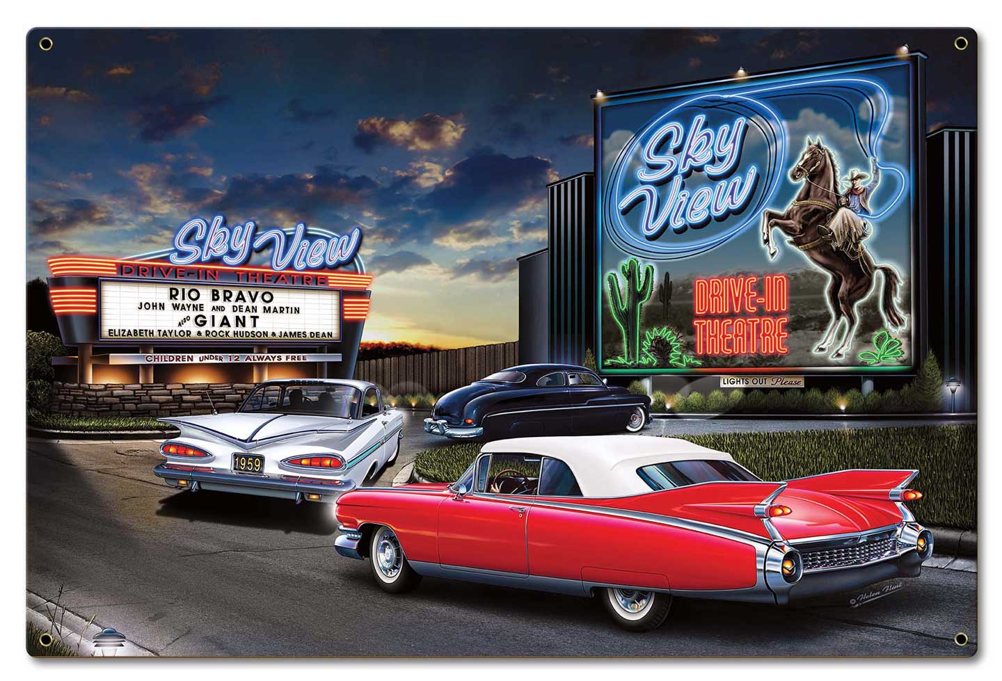 Skyview Drive In 24 x 16