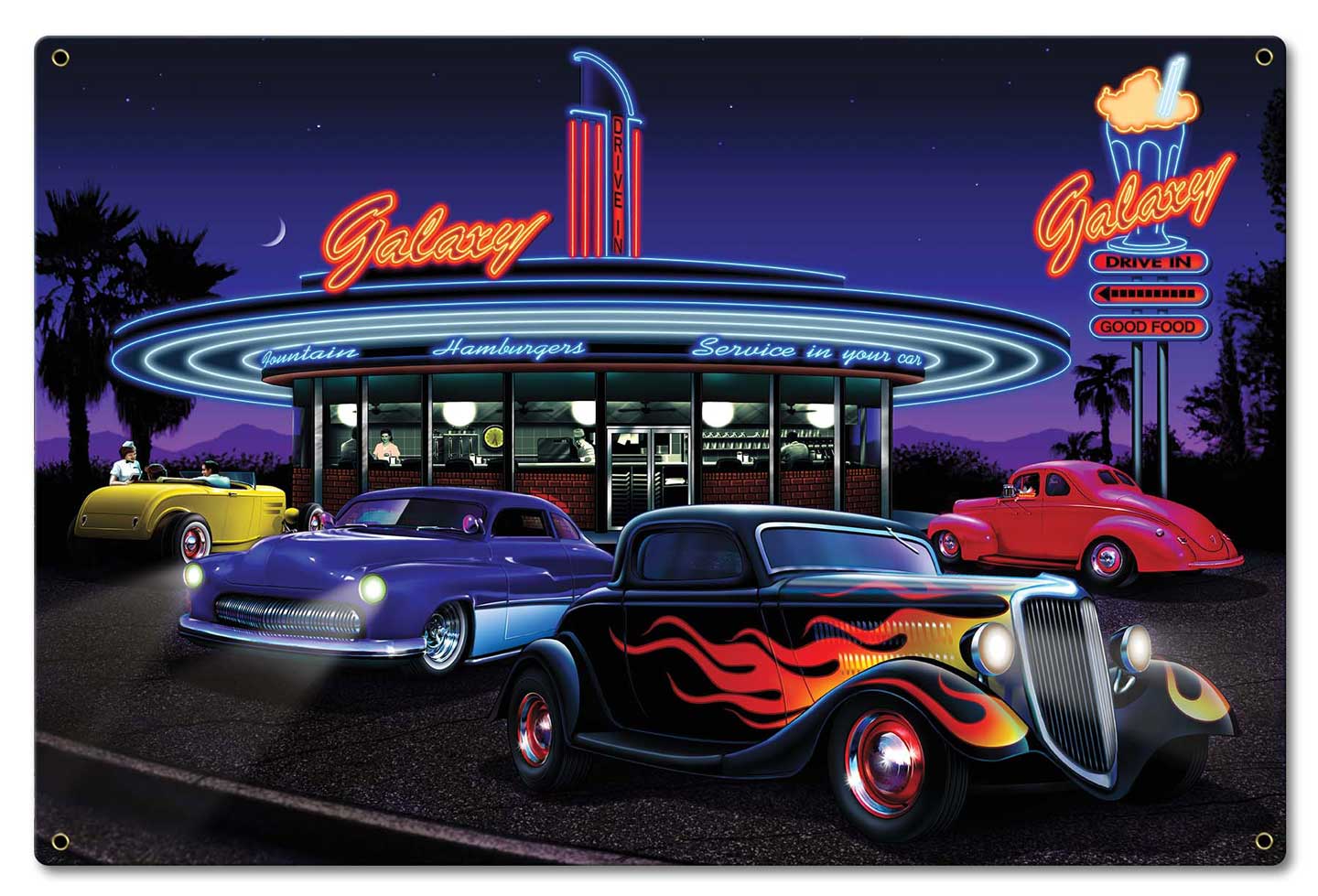 Galaxy Diner 24 x 16