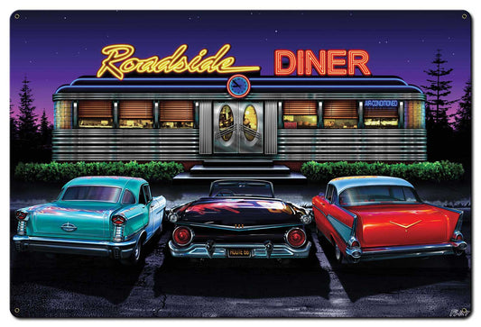 Roadside Diner 36 x 24