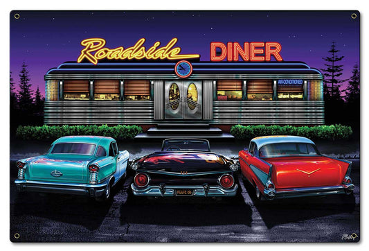 Roadside Diner 24 x 16