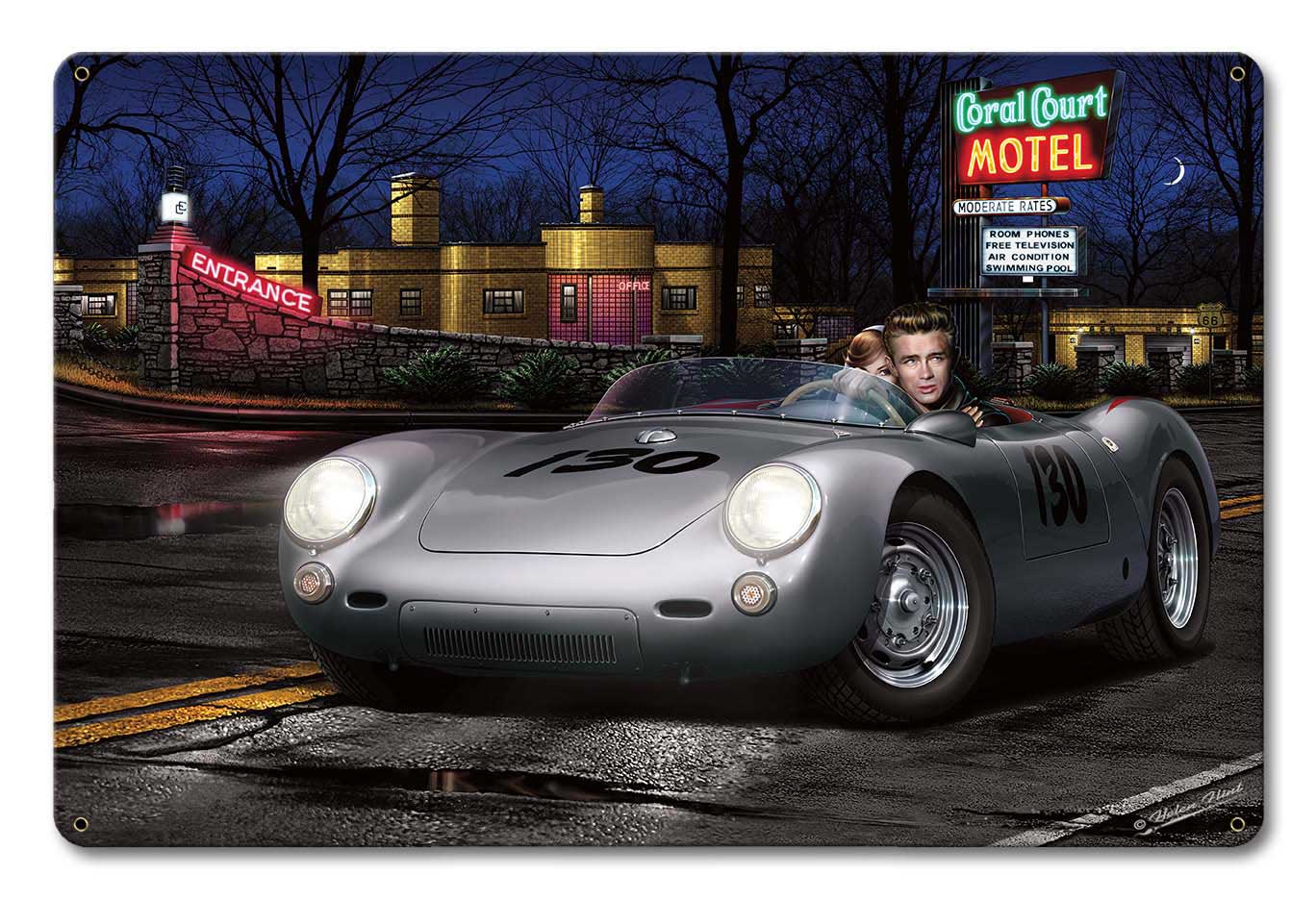 No Tell Motel 18 x 12