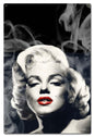 Red Lips Smokey Marilyn 16 x 24