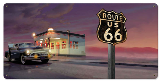 Route 66 Diner 24 x 12