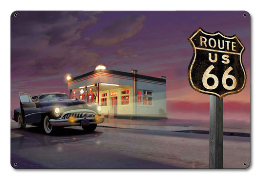 Route 66 Diner 18 x 12