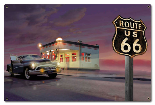 Route 66 Diner 24 x 16