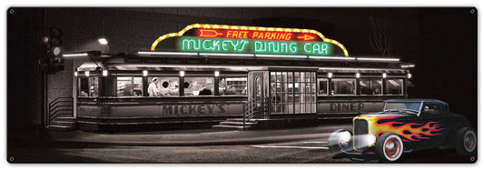 Mickey'S Diner 20 x 7