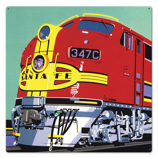 Colorful Train 24 x 24
