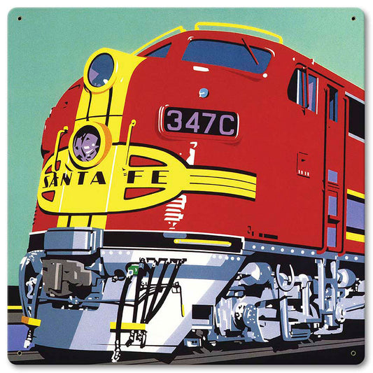 Colorful Train 12 x 12
