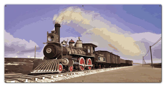 Steam Locomotive 36 x 18