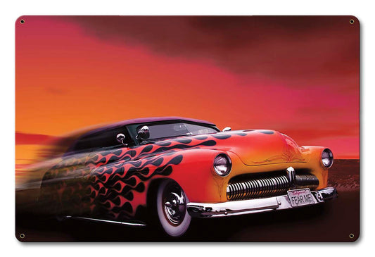 Retro Car 2 18 x 12