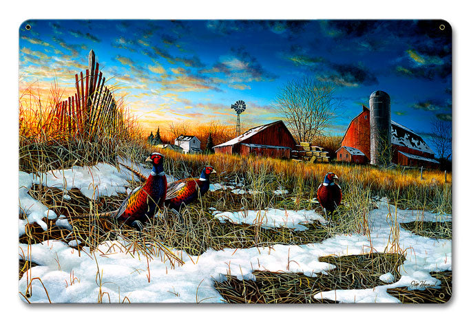 Harvest Rooster 12 X 18