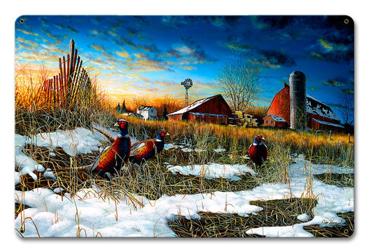 Harvest Rooster 12 X 18