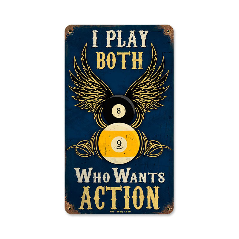 I Play Both 14 x 8