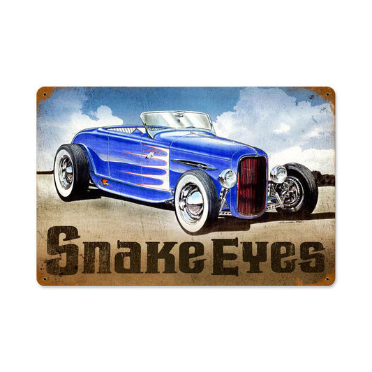Snake Eyes Hot Rod 18 x 12