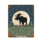 Moose Moon 11 x 14