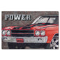 Power Muscle Car 24in X 16in 24 x 16