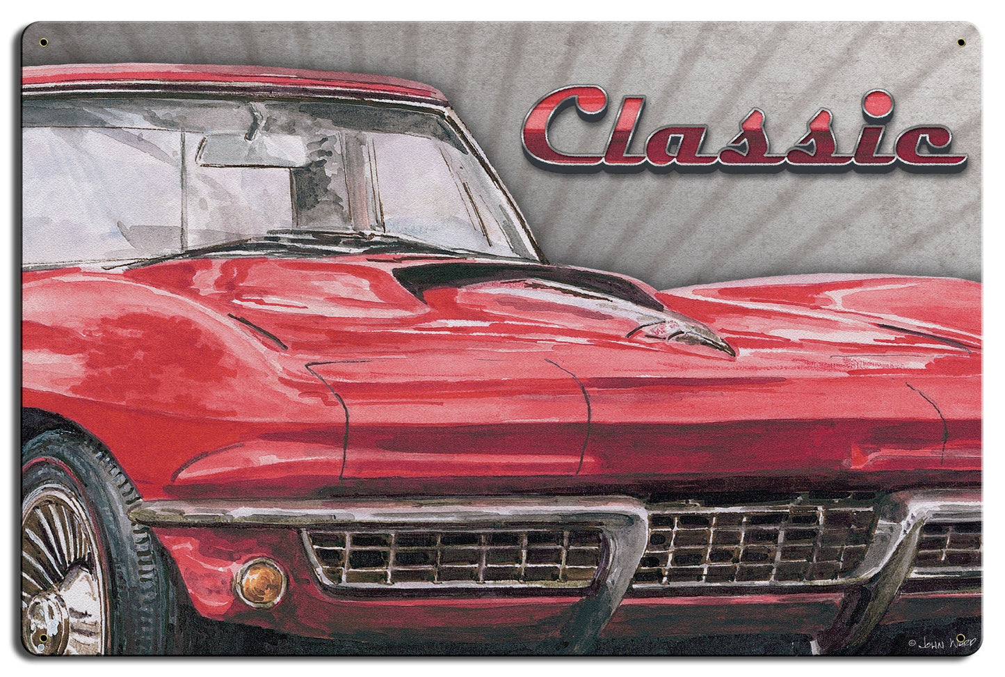 Classic Car 24 x 16