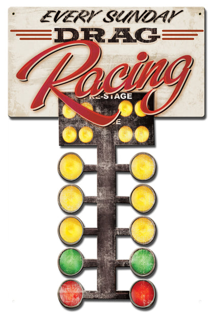 Drag Racing 16 x 24