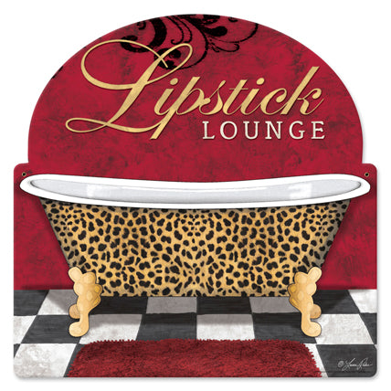 Lipstick Lounge 16 x 16