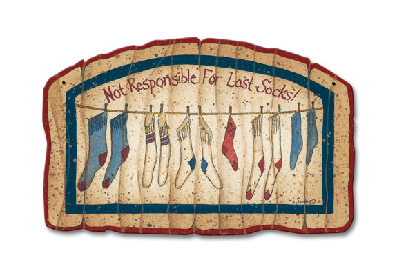Lost Socks 16 x 12